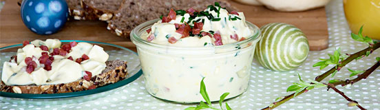 Eier-Bacon-Dip