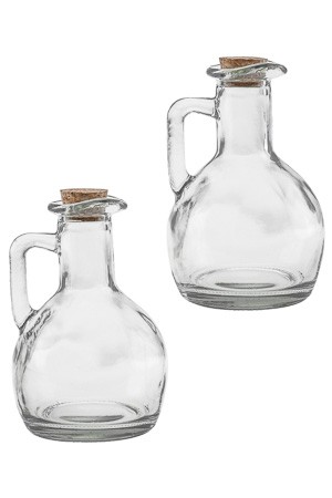 Karaffen Set 'Essig und Öl', 2 x 175 ml, Korkenflaschen, nach Sorte, Flaschen